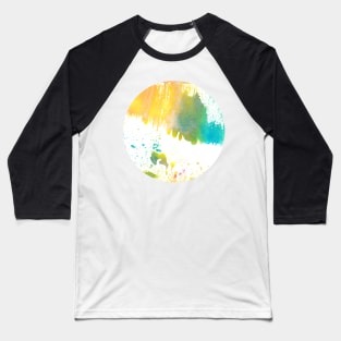 Sunburst Azure :: Patterns and Textures Baseball T-Shirt